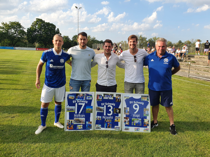 SV Schwaig verabschiedet verdiente Spieler