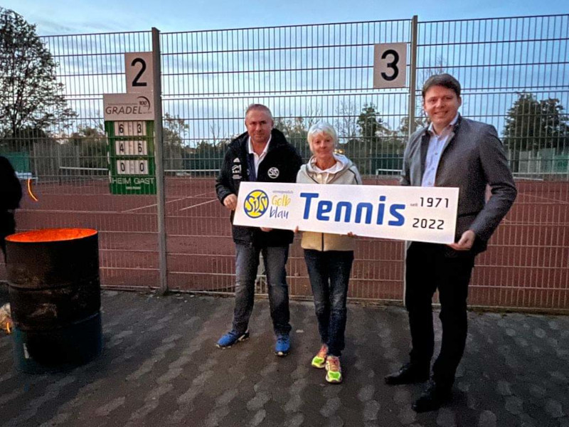 Neues Tennisvereinsheim beim SV Schwaig 