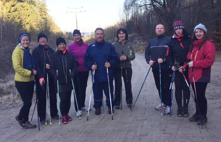 Nordic Walking: Weihnachtslauf