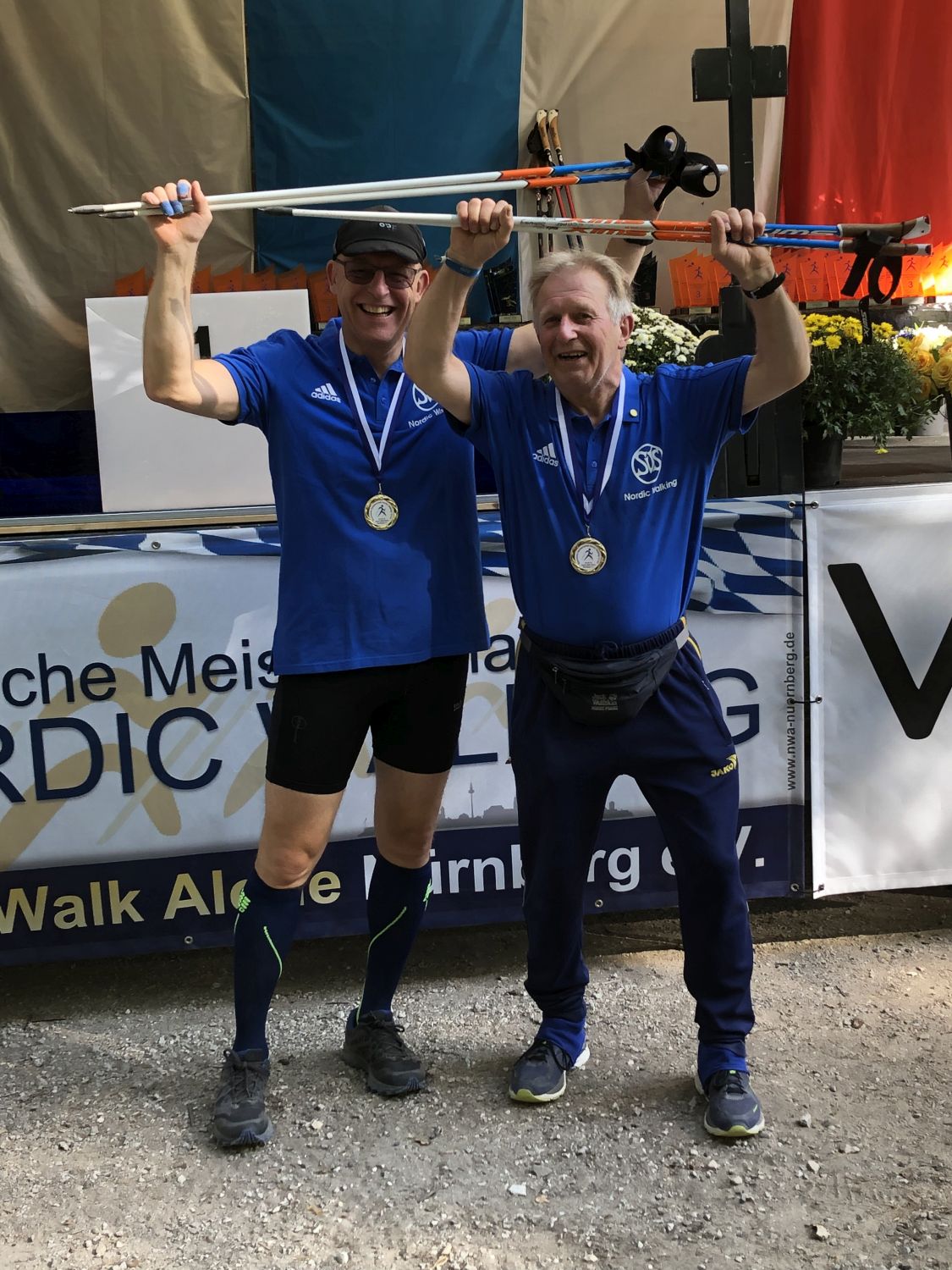3. Platz bei Bayerischen Nordic-Walking-Meisterschaften