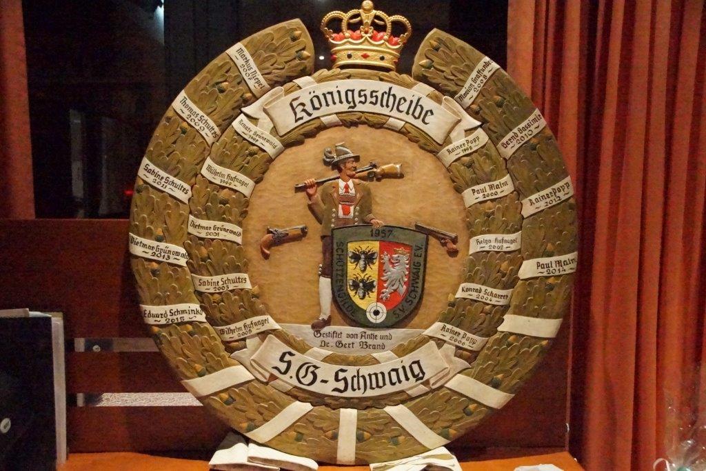 Königsproklamation in Schwaig