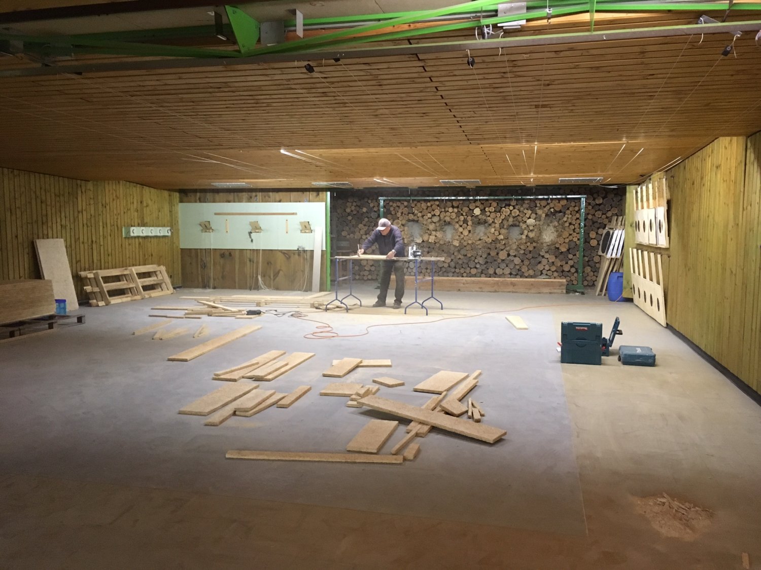 Umbau des Sportschützenstandes