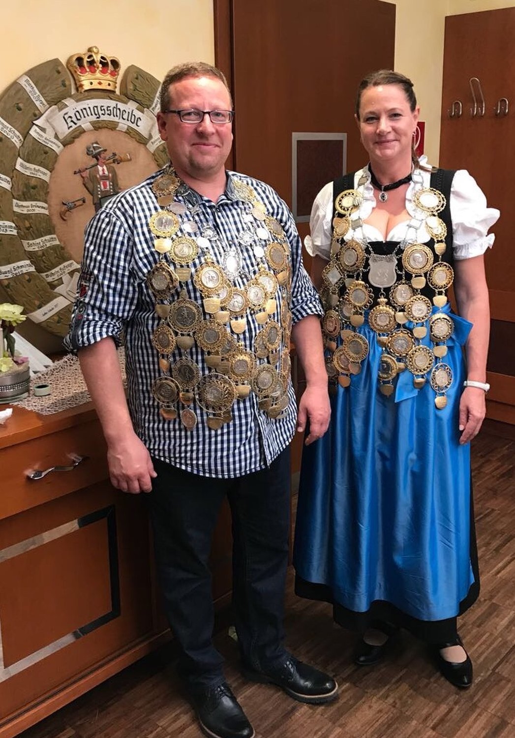 Königsproklamation bei den Schützen