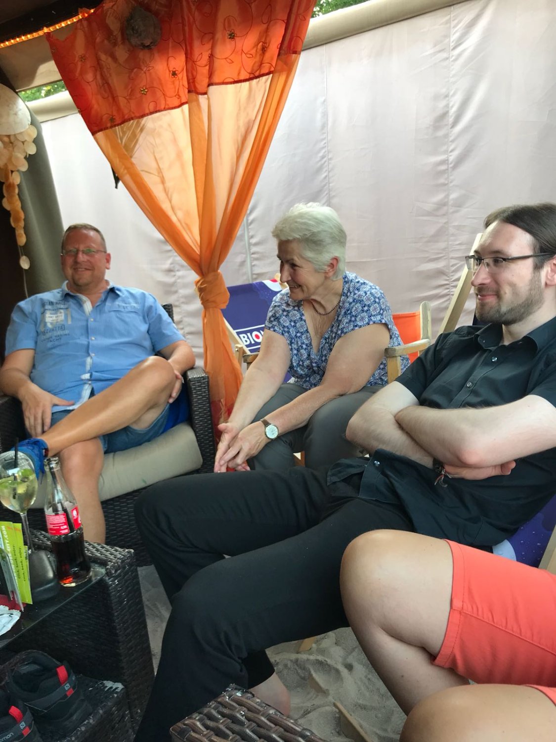 Schützen am Stadtstrand