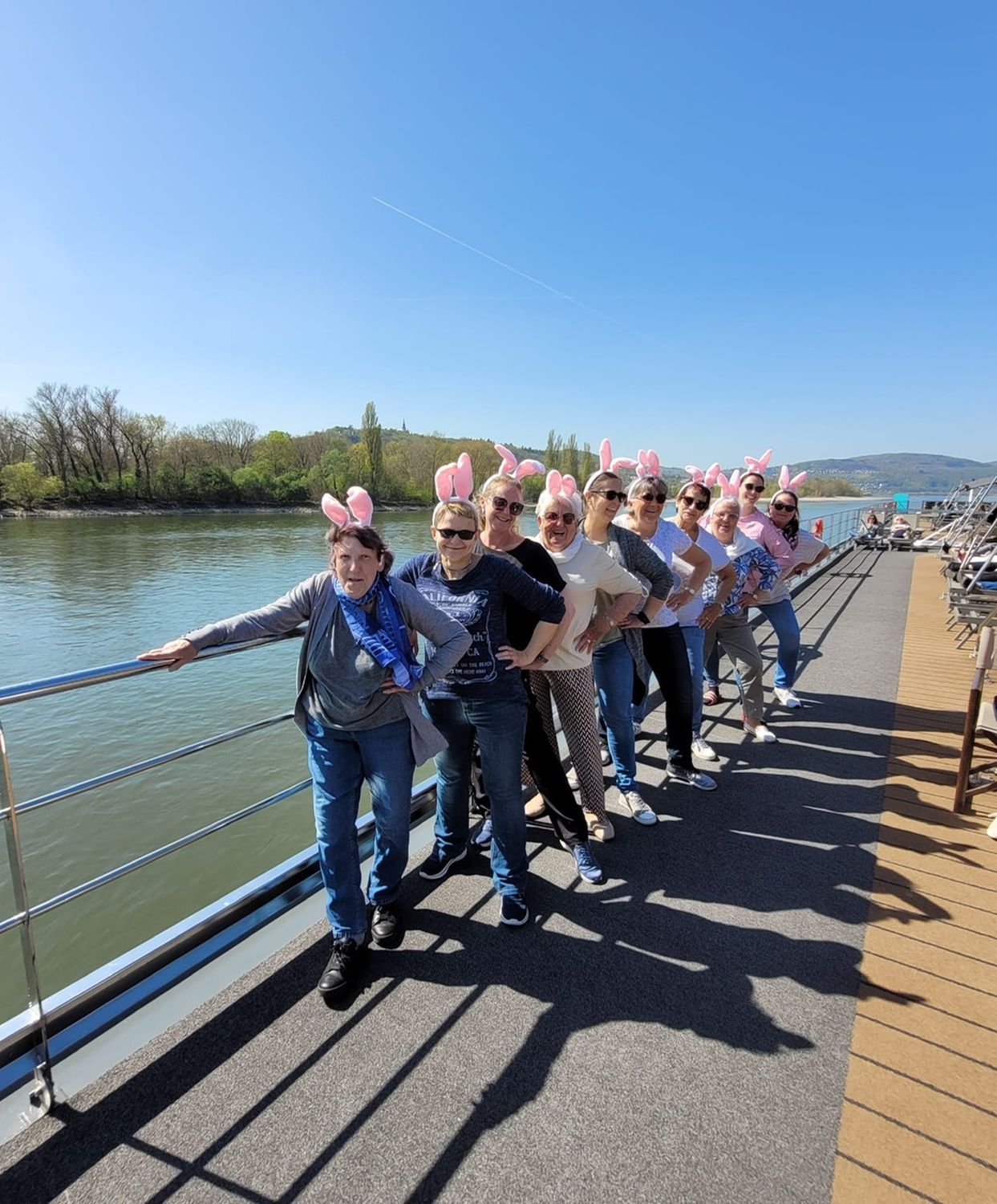 Die Schwaiger Schützendamen und Freunde unterwegs